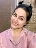 Is Hina Khan Finally Wearing Pigtails After 1.5 Years?