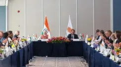 प्रधानमंत्री मोदी ने रणनीतिक संबंधों को बढ़ावा देने के लिए साइप्रस में बिजनेस राउंडटेबल इवेंट में भाग लिया