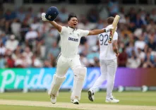 How did Jaiswal achieve a remarkable century as India outclassed England on Day 1?