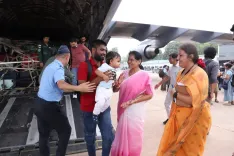 How did IAF bring 224 Indians back from Israel under Operation Sindhu?