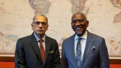 How is the Indian Ambassador addressing US trade tensions?