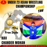 How did the Indian Army's wrestlers dominate the U-23 Asian Championship?