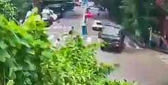 Was an Indian Army truck driver booked for rash driving after almost colliding with Kolkata Police Commissioner's vehicle?