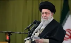 Iran's supreme leader says Syria's developments result of US-Israeli 'plot'