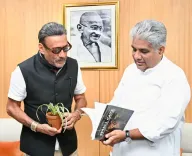 Did Jackie Shroff Take His Passion for Eco-Conservation to New Heights by Meeting the Environment Minister?