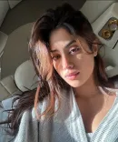 Did Janhvi Kapoor Just Share Stunning Sun-Soaked Selfies on a Flight?