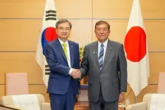 Japanese PM reaffirms intent to keep good Seoul-Tokyo ties 
