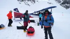 Is Kerala Mountaineer Sheikh Hassan Khan Stuck in a Storm on Mt Denali?