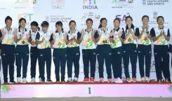 KIBG 2025: Historic gold for Nagaland women, Delhi men clinch top honours in sepak takraw quad regu events