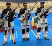 KSSM Shooting C'ship: Kiran Jadhav takes men’s air rifle crown 