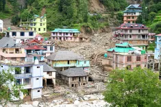 Could a Landslide Affect Four Districts in Uttarakhand Due to Heavy Rain?
