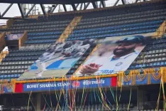 ‘Lucky enough to be a part of your era’: SKY, Bumrah and Iyer congratulate Rohit on Wankhede stand honour