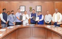 Did the Maharashtra government just sign two groundbreaking MoUs for a hydropower project and safari plaza?