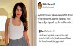 Mallika reveals the secret to her 'million bucks' look 