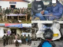 Manipur: Arms and ammunition recovered; two held with drugs 