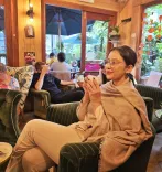 Does Manisha Koirala Find Monsoon Joy in Chai and Cake?