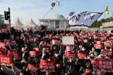 Massive rally calling for South Korean President's ouster held in Seoul amid impeachment motion vote
