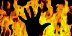 Who Set the Lottery Seller on Fire in Midnapore?