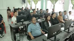 How is the Mizoram government training officials for biometric enrolment of Myanmar and Bangladeshi refugees?