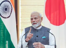 क्या पीएम मोदी ने भारतीय उद्योगपतियों संग मिलकर निवेश का आह्वान किया?