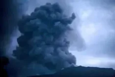 Mount Semeru in Indonesia's East Java erupts