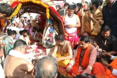 How Do Tribal Artists Enhance Lord Mahakal’s Procession in Ujjain?