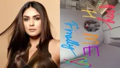 Mrunal Thakur is ‘finally’ on her way back ‘home’