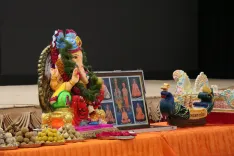 क्या अक्षरधाम मंदिर में जल-झूलनी और गणपति विसर्जन महोत्सव मनाया गया?