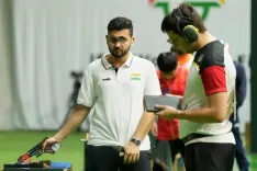 Is Anish Bhanwala Leading the National Shooting Trials?