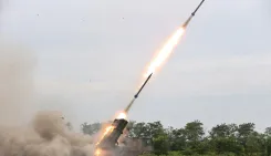 Did North Korea Launch 10 Rocket Shells After Air Drills?