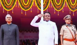 How Did Odisha CM Celebrate the 79th Independence Day in Bhubaneswar?
