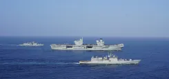 Did the Indian and UK Navy Conduct a Joint Exercise in the North Arabian Sea?