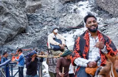 Are Pilgrims Embarking on a Spiritual Journey to the Cave Shrine as Amarnath Yatra Commences?