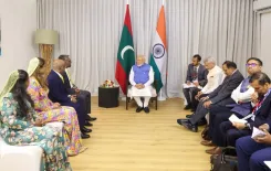 What Did PM Modi Discuss with Political Leaders in the Maldives?