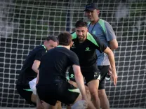 What is the extended squad named by Popovic for Australia's crucial World Cup qualifiers?