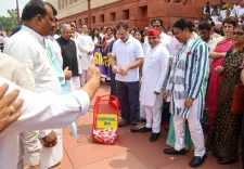 What is Rahul's Opposition Doing in the Parliament Complex?