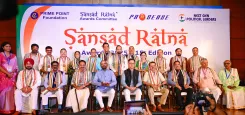 Did Rajasthan BJP Chief Madan Rathore Receive the Sansad Ratna Award?