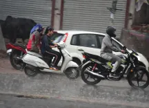 What Impact Did Heavy Rains Have in Rajasthan?