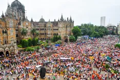 How is the Bombay High Court Responding to Maratha Quota Protests in Mumbai?