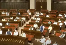 Why is the RS Adjourned Till Monday Amid Protests and Legislative Gridlock?