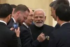 Did Russia Just Share the 'Video of the Day' Featuring Modi, Putin, and Xi at the SCO Summit?