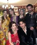 क्या सैफ अली खान के जन्मदिन पर बहन सबा और सोहा ने दी बधाई, करीना ने भी किया विश?