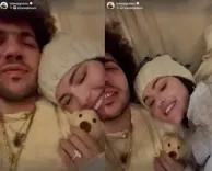 Selena Gomez cozies up with Benny Blanco, flaunts engagement ring