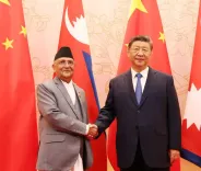 क्या नेपाल के प्रधानमंत्री ओली ने शी जिनपिंग से मिलकर लिपुलेख दर्रे के मुद्दे पर विरोध जताया?