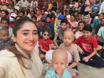 How Did Shivangi Joshi Celebrate Her Birthday in a Meaningful Way?
