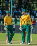 How Did Hermann-Brevis Lead South Africa to a Dominant Five-Wicket Win Against Zimbabwe?