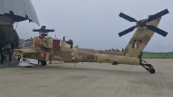 Did Three AH-64E Apache Attack Helicopters from the US Land in Hindon to Strengthen the Western Front?