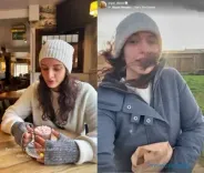 Triptii Dimri, rumoured beau Sam Merchant soak in the festive spirit
 in England