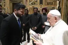 Two seminal works on PM Modi’s governance & leadership presented to Pope Francis 
