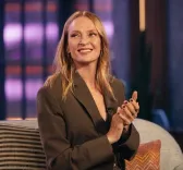 Does Uma Thurman Feel Anxious Eating On Screen?